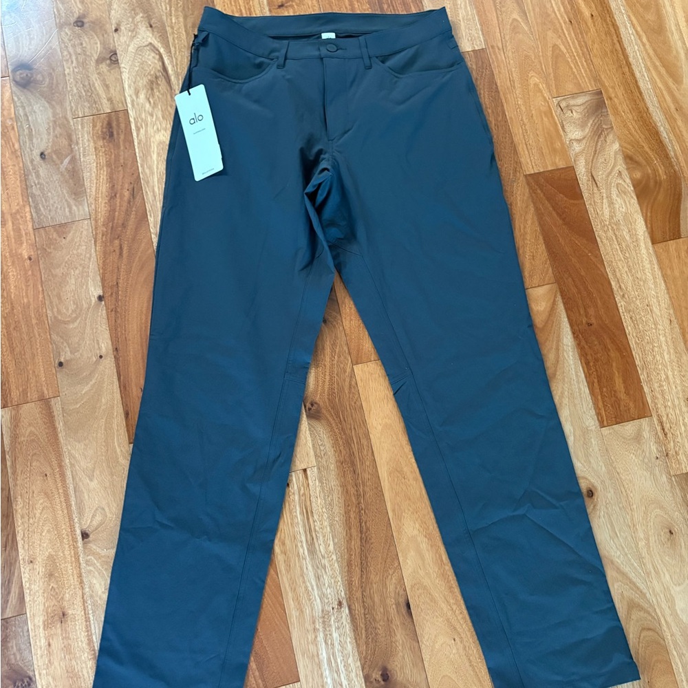 ALO Yoga Men's Day and Night Pants. 
Anthracite Dark Gray Dress Pants